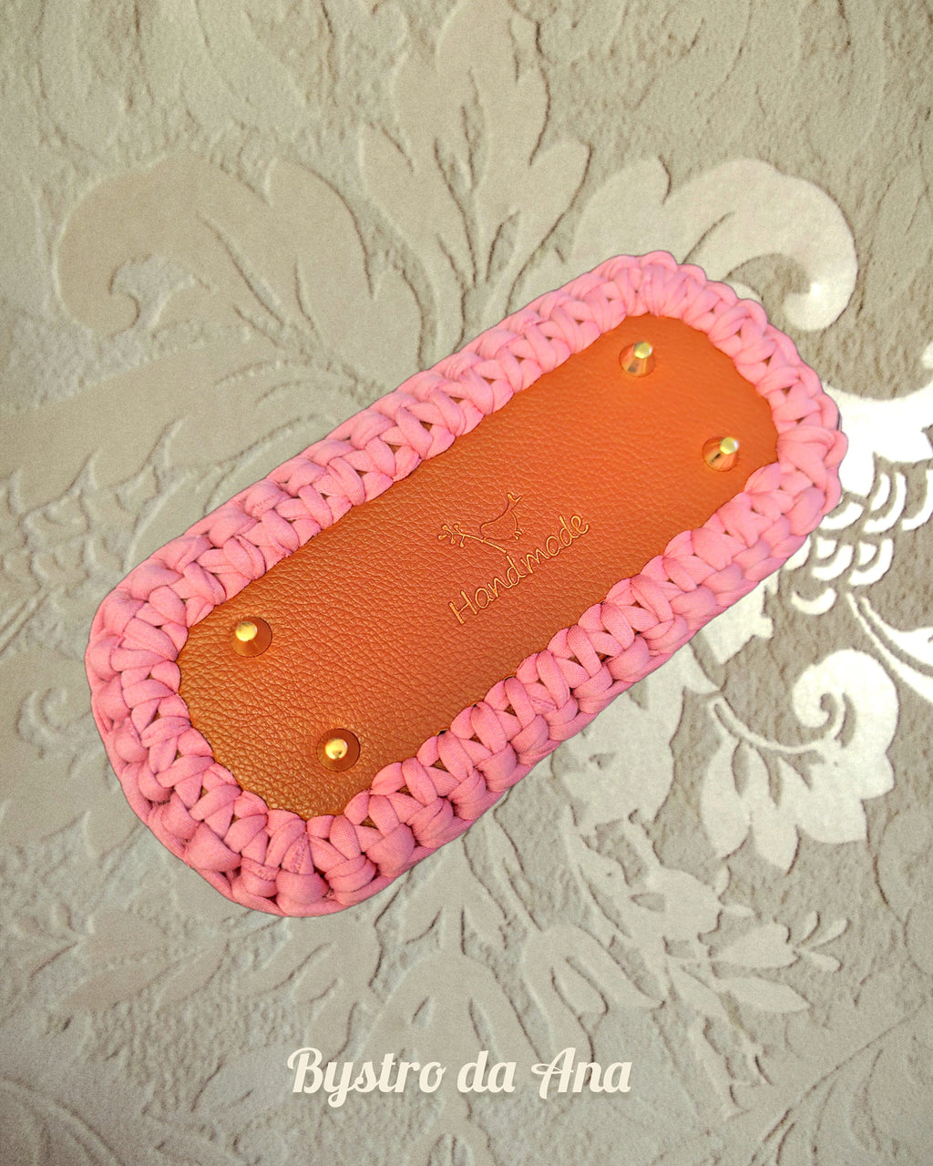 Mala Top Handle em Croché
