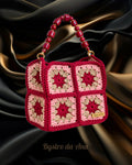 Mala Bordeaux Granny Squares