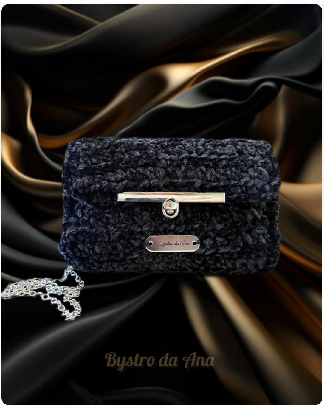 Mala Clutch em Croché