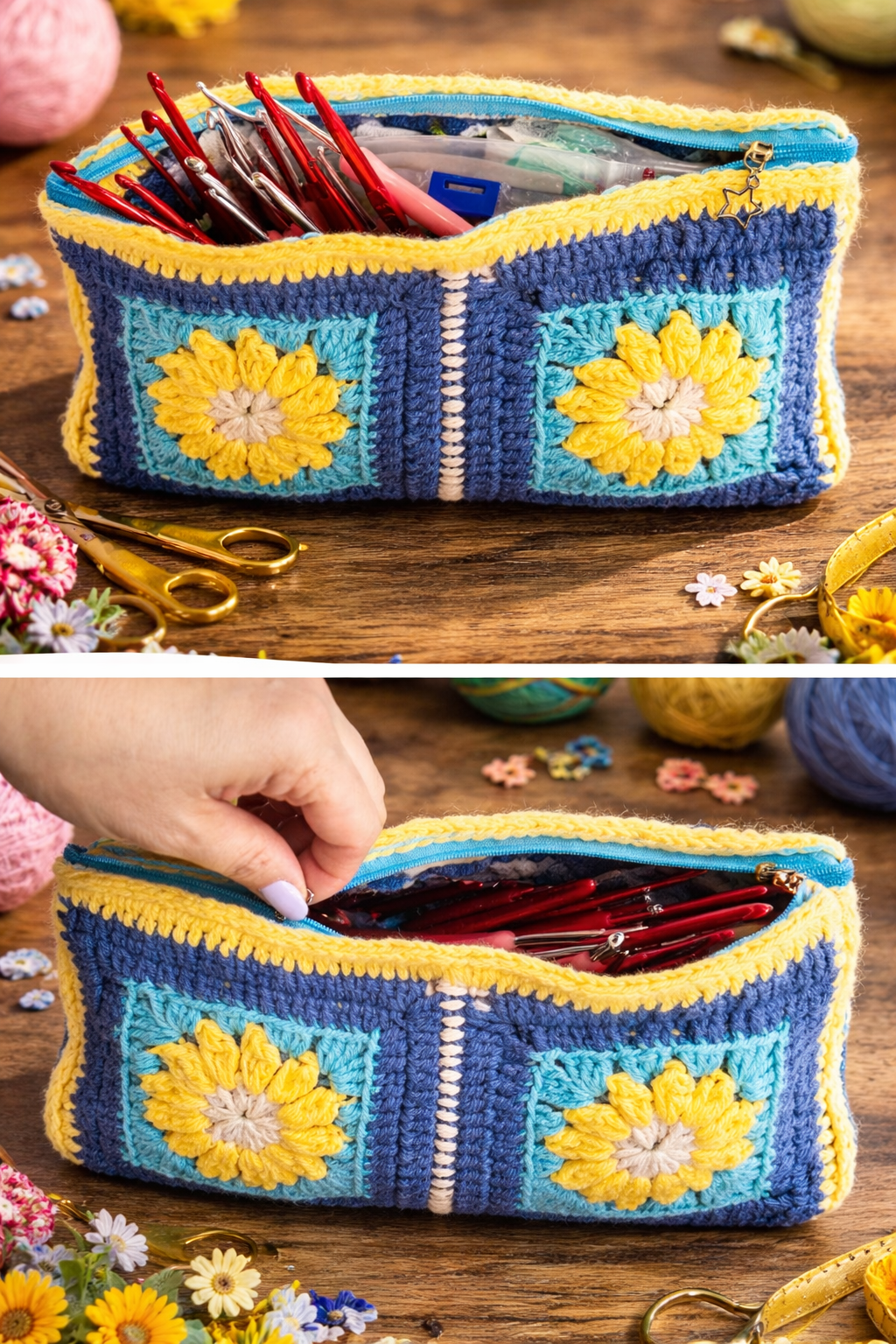 Bolsa Granny Square